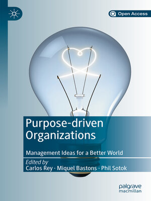 cover image of Purpose-driven Organizations